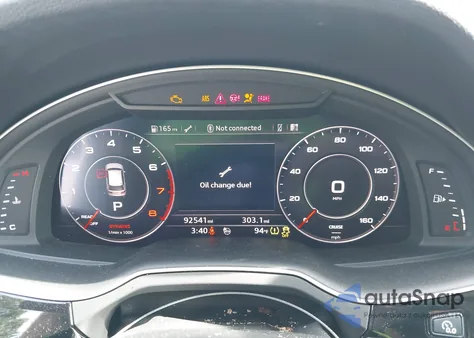 2018 Audi Q7 3.0T Premium from USA, damaged, VIN WA1LAAF74JD002648